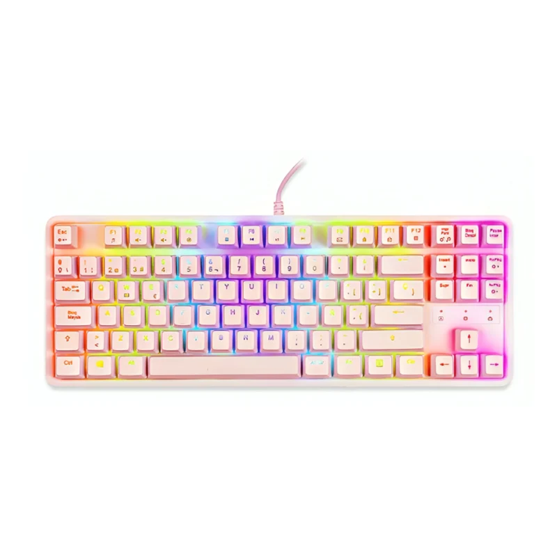 Eagle Warrior Teclado TKL Mecánico Gaming RGB Alámbrico en Español, KGY282U000