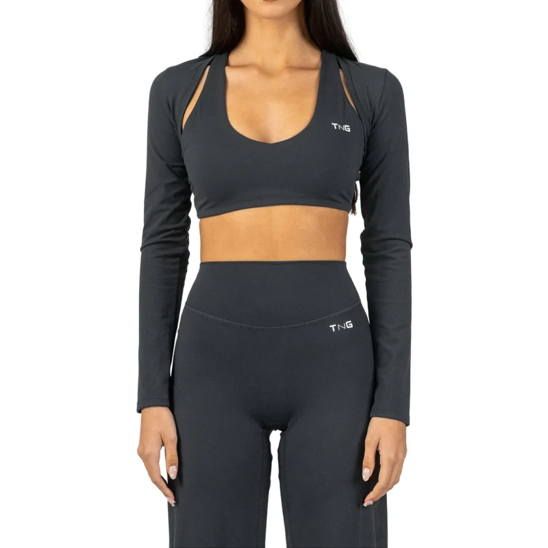 TNG Mangas Deportivas Relume Gris, para Mujer