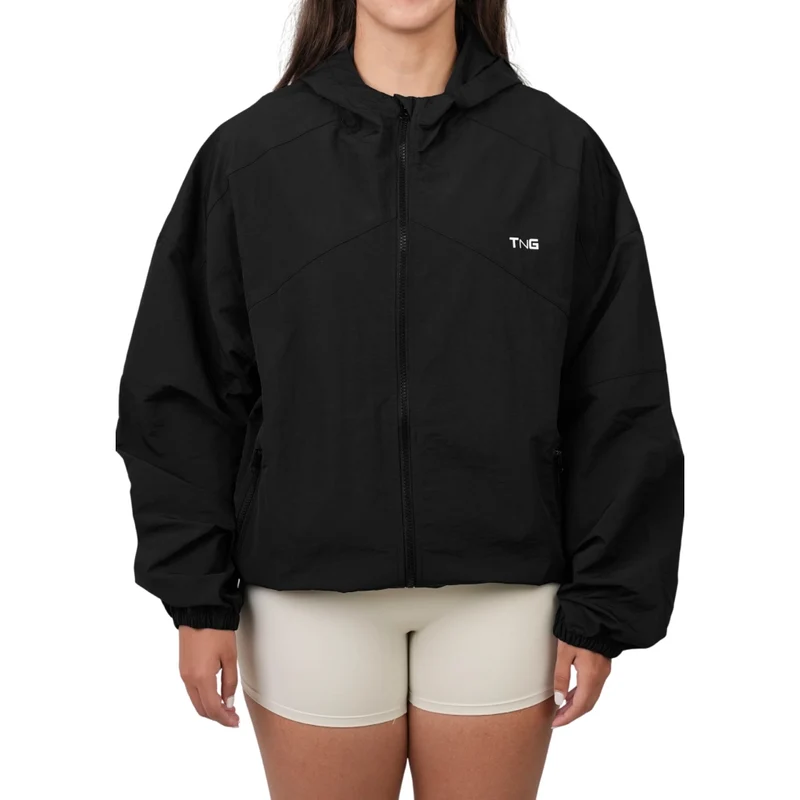 TNG Jacket Water Resistant Negro, para Mujer