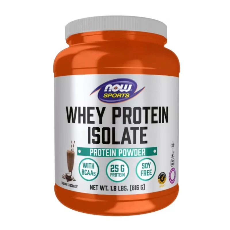 Now Sport Suplemento Deportivo Whey Protein Isolate en Polvo, Chocolate