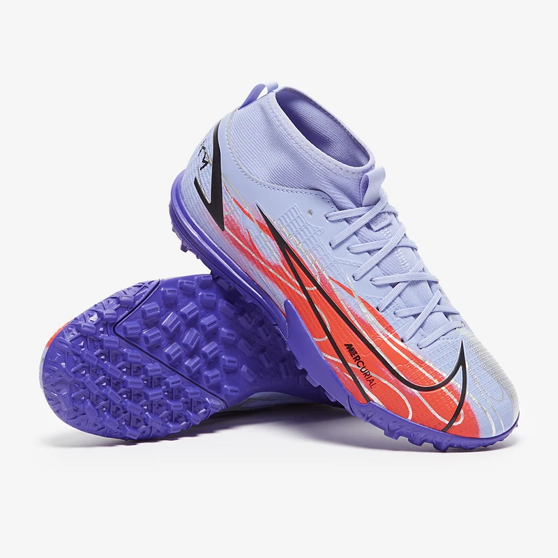 Nike Mercurial Superfly VIII Academy Mbappe TF para niños