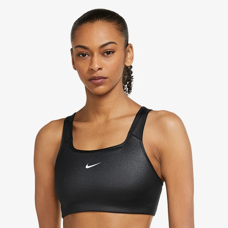 Nike Womens Dri-FIT Swoosh Shine Sports Bra