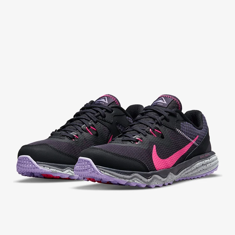 Nike Juniper Trail para mujer - Negro/Hyper Rosa/Cave Morado/