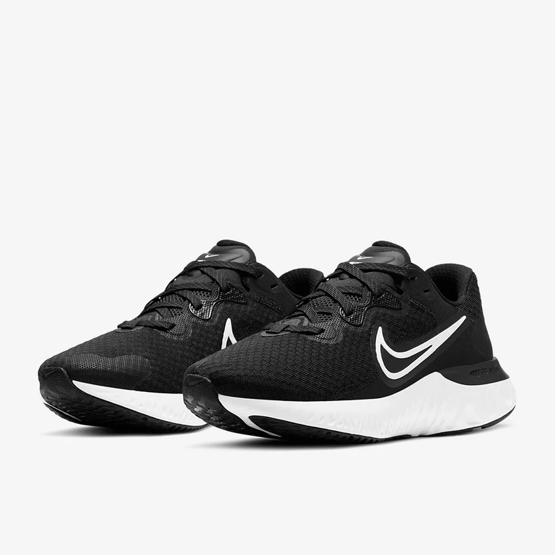Nike Renew Run 2 para mujer - Negro/Blanco/