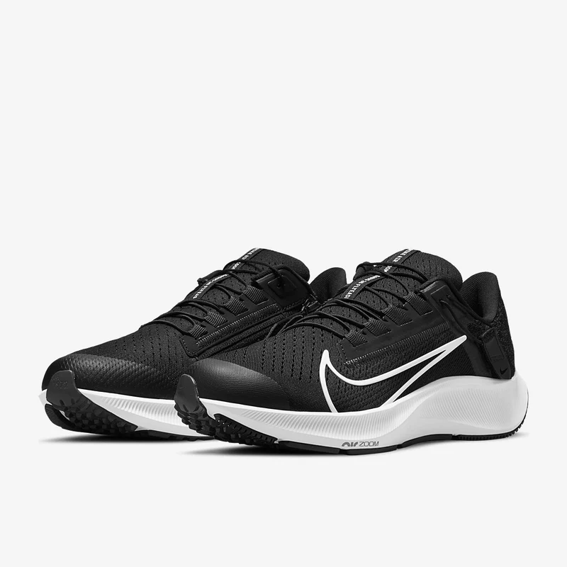 Nike Air Zoom Pegasus 38 FlyEase para mujer - Negro/Blanco/Antracita/