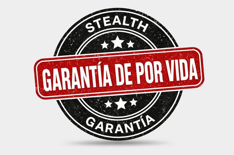 Garantía de por vida Stealth