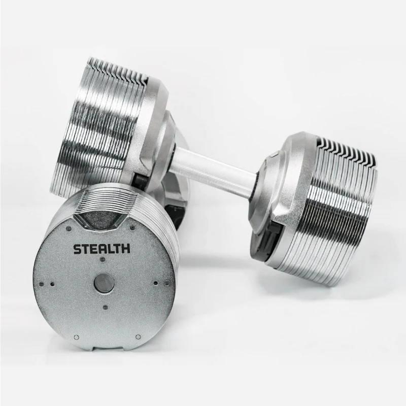 Mancuernas Ajustables Stealth 41,5kg - Chrome Edition