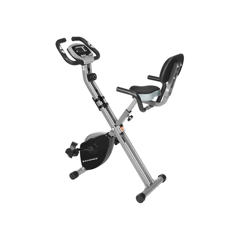 Bicicleta Estática Plegable con Respaldo