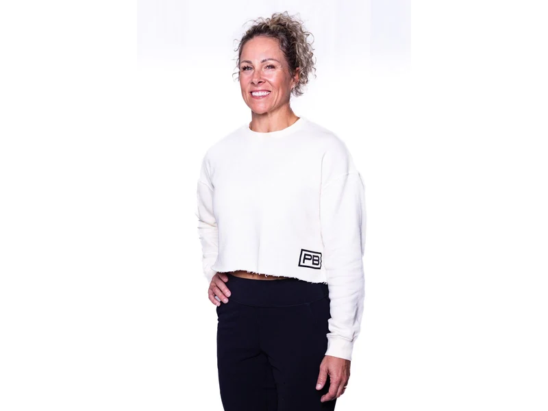 Women's Crop Crewneck Sweatshirt