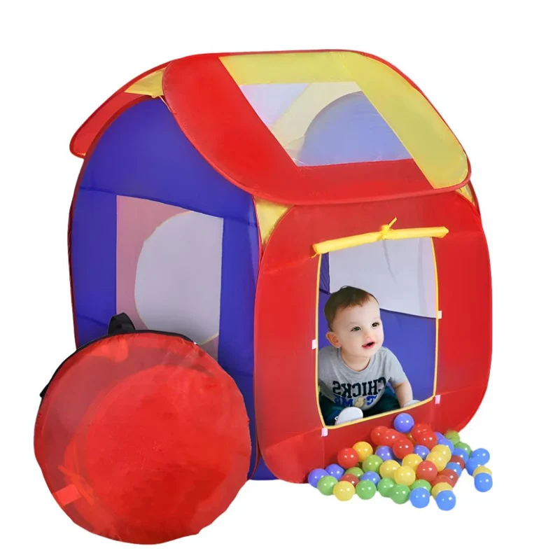 Tienda de campaña infantil para juegos | Plegable | Transpirable | Incluye bolas | Aventuras | Mobiclinic