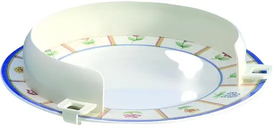 Reborde auxiliar para platos | Plástico | Blanco | Varias medidas