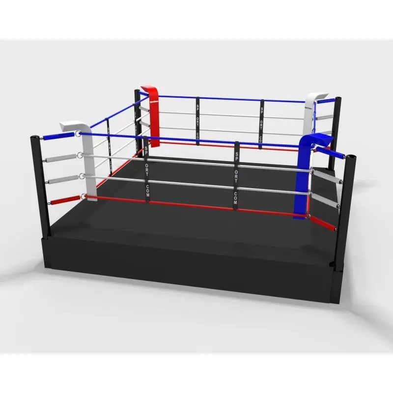 Pro-Trainingsboxring mit 50 cm Podium – 4×4 bis 6×6 m