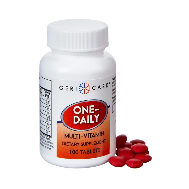 Geri-Care Multivitamin Supplement, McKesson Brand 501-01-GCP, 1 Count