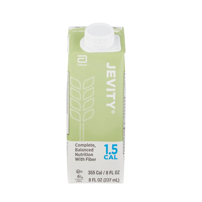 Jevity 1.5 Oral Supplement, 8 oz. Carton, Abbott Nutrition 64628, 1 Count
