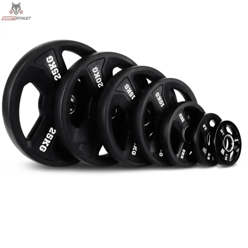 Premium Olympische Scheiben-Set 120 kg Titanium Strength