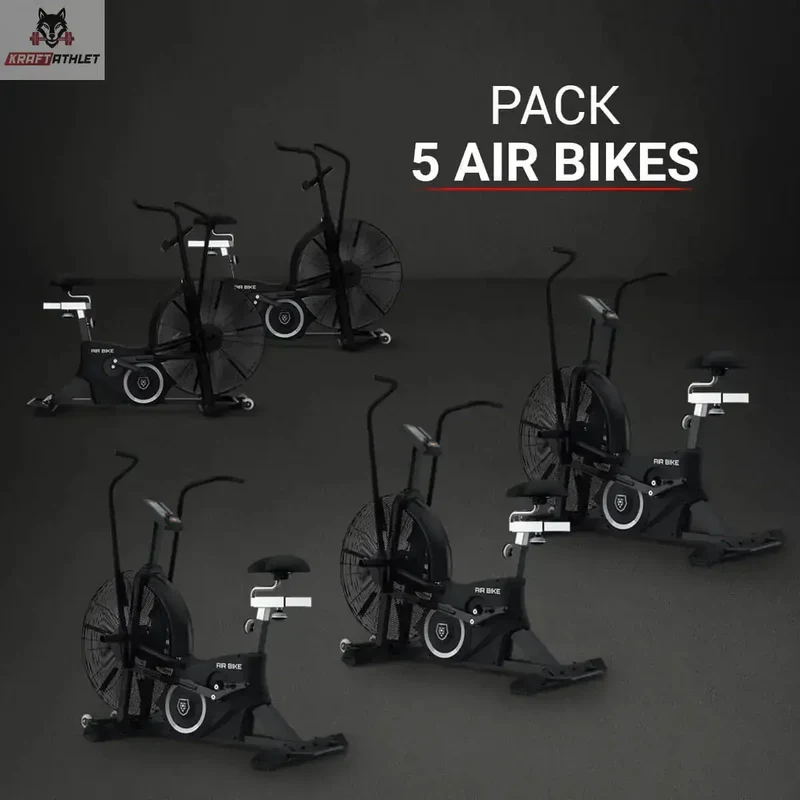 PACK 5 AIR BIKES Titanium Strength